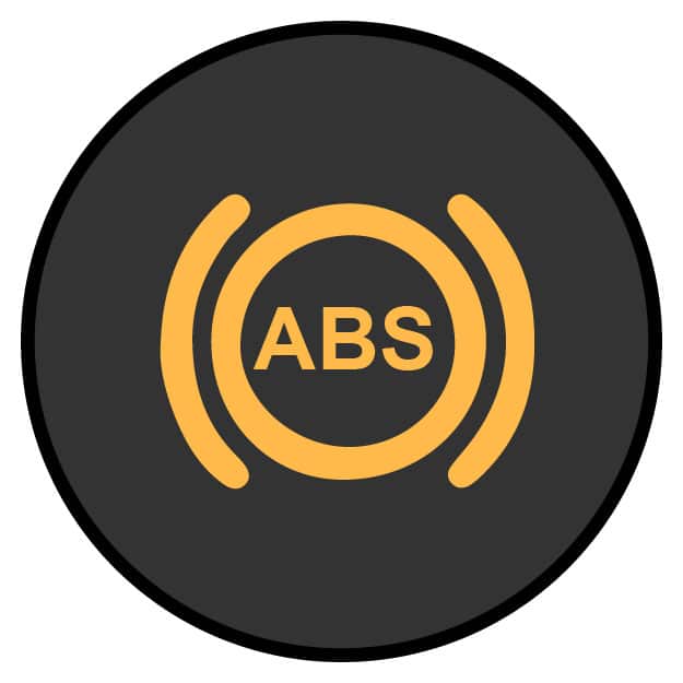 ABS/ANTI-LOCK BRAKE SYSTEM LIGHT